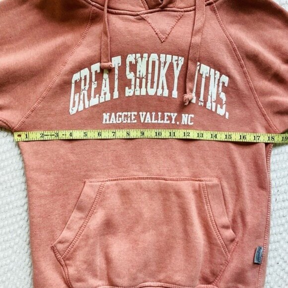 Great Smoky Mountains Maggie Valley, NC Hoodie Vintage Wear By Baypoint Size S - Picture 5 of 9